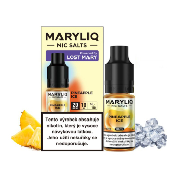 MARYLIQ Nic SALT - Chladivý ananas (Pineapple Ice) 10ml - 20mg